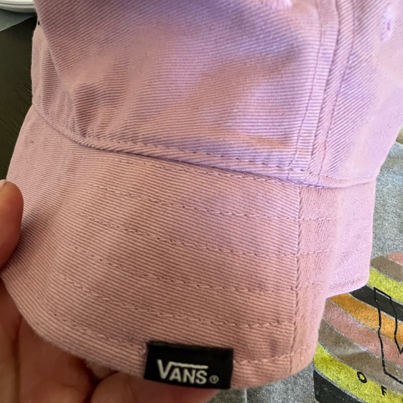 Vans Off the Wall sweatshirt & bucket hat set girls sz small. Adorable! New! - Picture 10 of 12